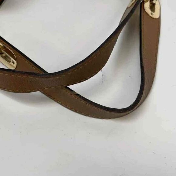 Michael Kors MK Designer Fulton Multicolor Cream Gold Hobo Shoulder Bag Purse - Picture 8 of 8